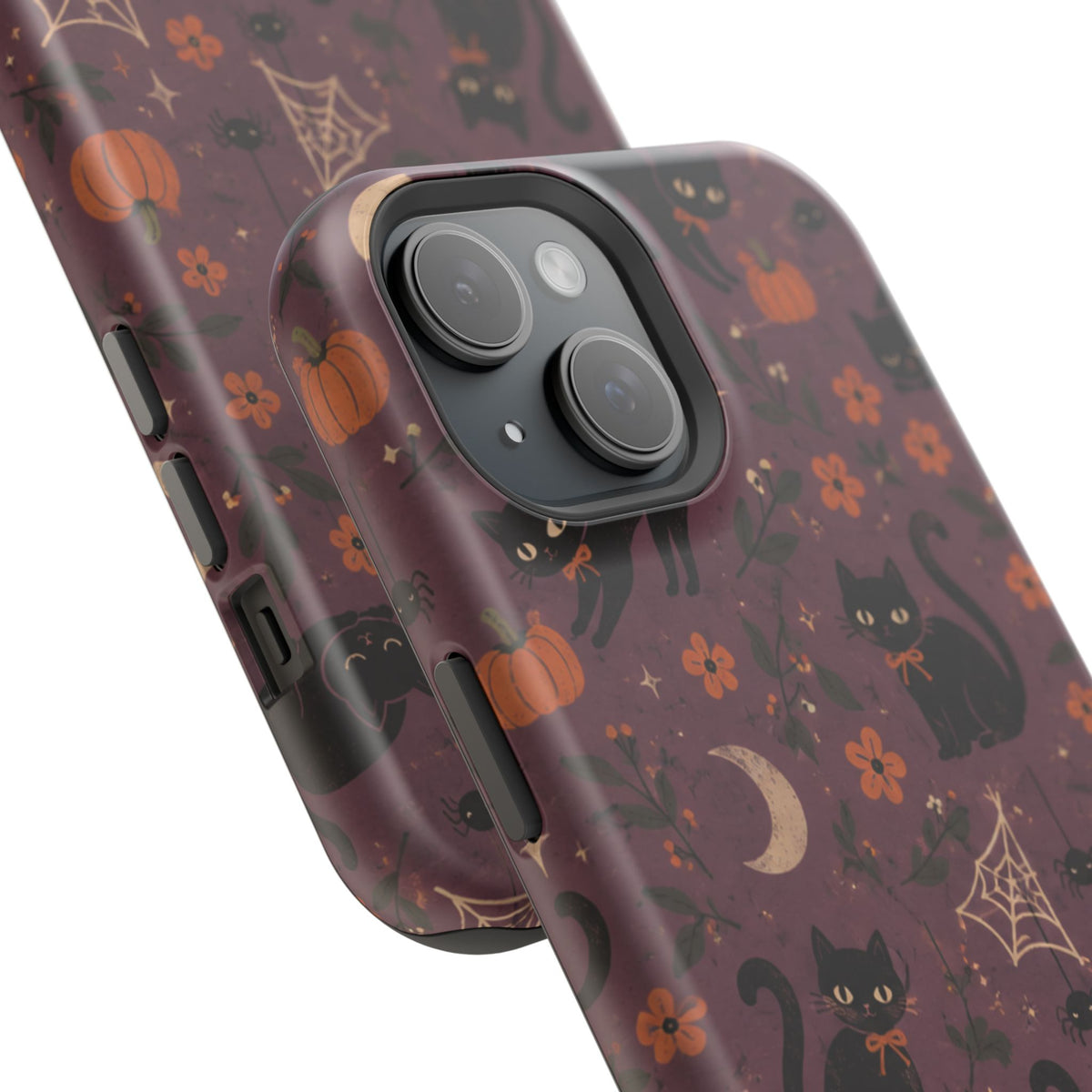Halloween Black Cat MagSafe Phone Case, alternate view
