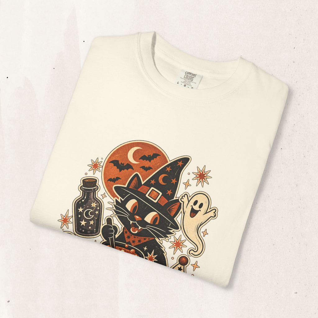 Halloween Cats & Pumpkins Tee
