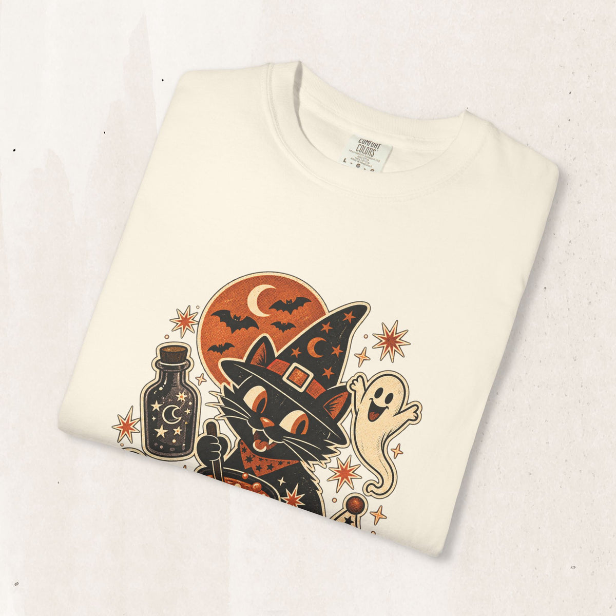 Halloween Cats & Pumpkins Tee