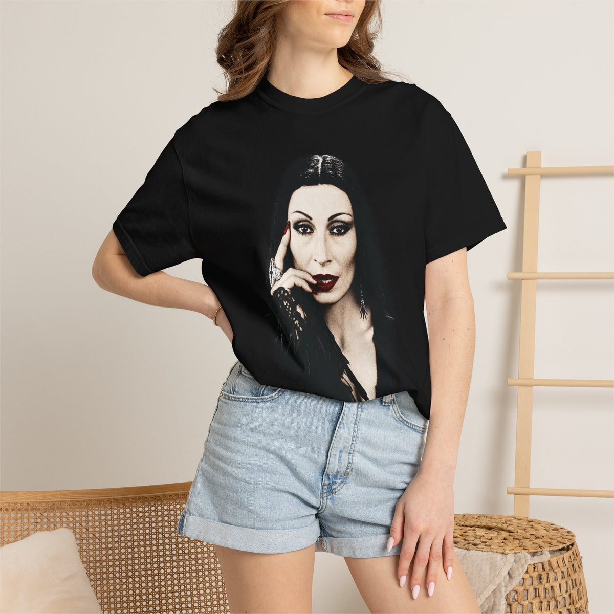 Morticia Addams Portrait Tee