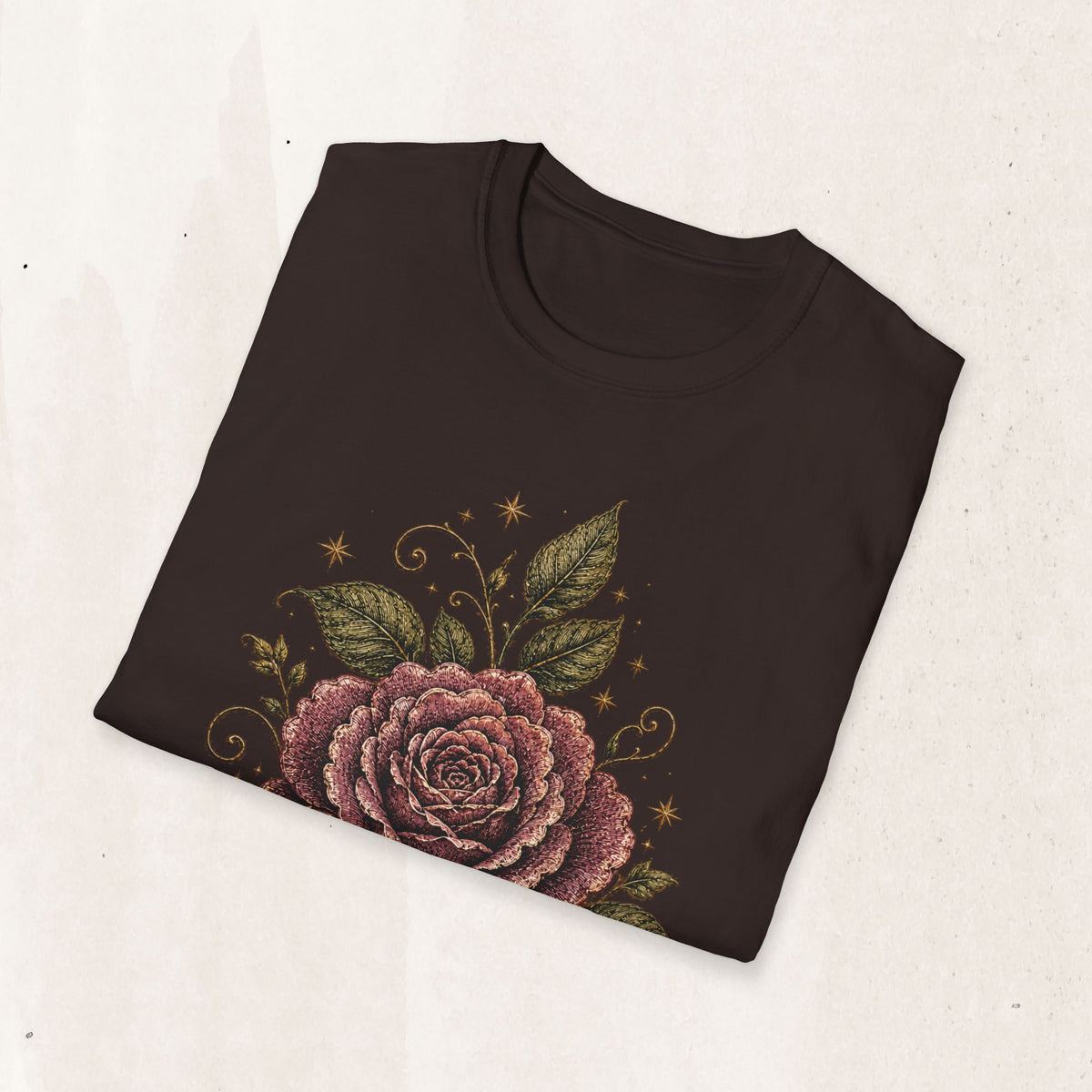 Floral Vintage Rose Tee