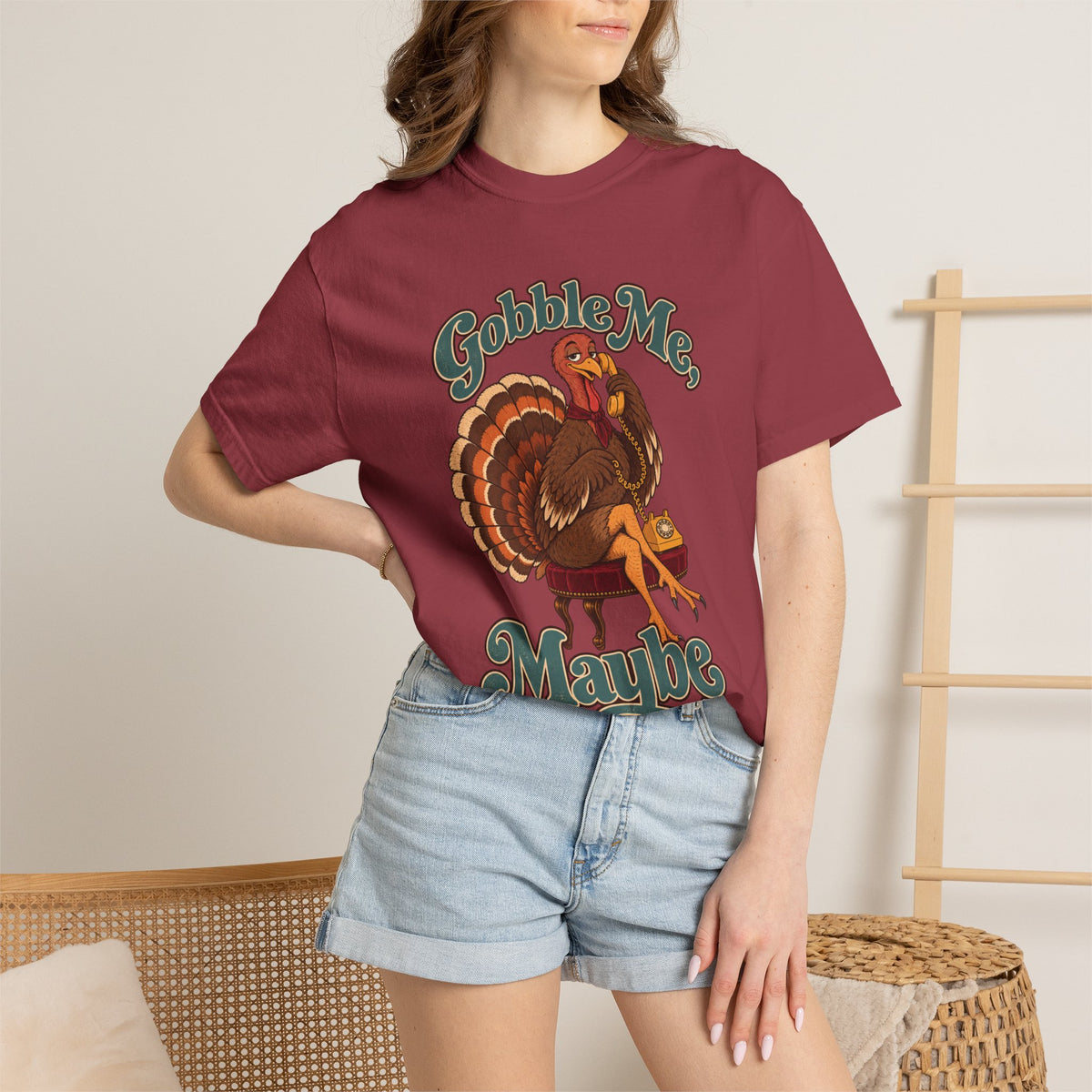 Thanksgiving "Gobble Me Maybe" Turkey Tee