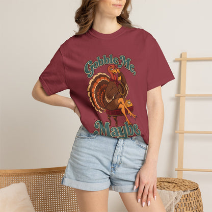 Thanksgiving "Gobble Me Maybe" Turkey Tee