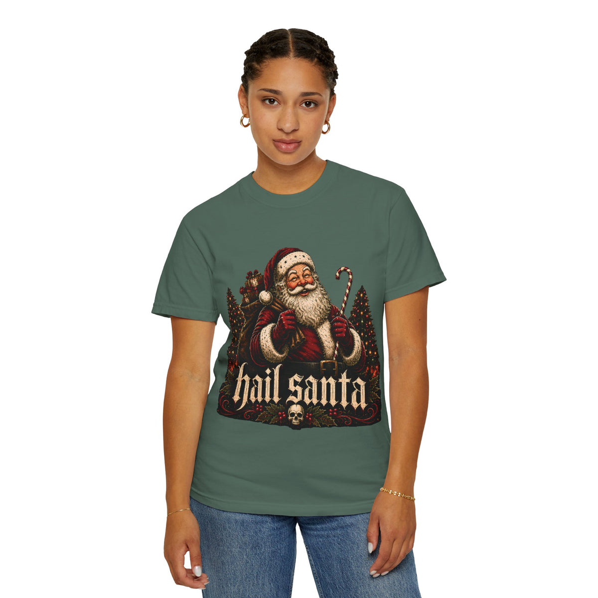 Hail Santa Graphic Tee