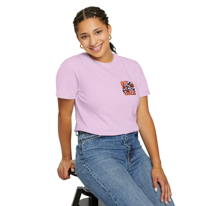Embroidered Retro "October" Halloween Tee