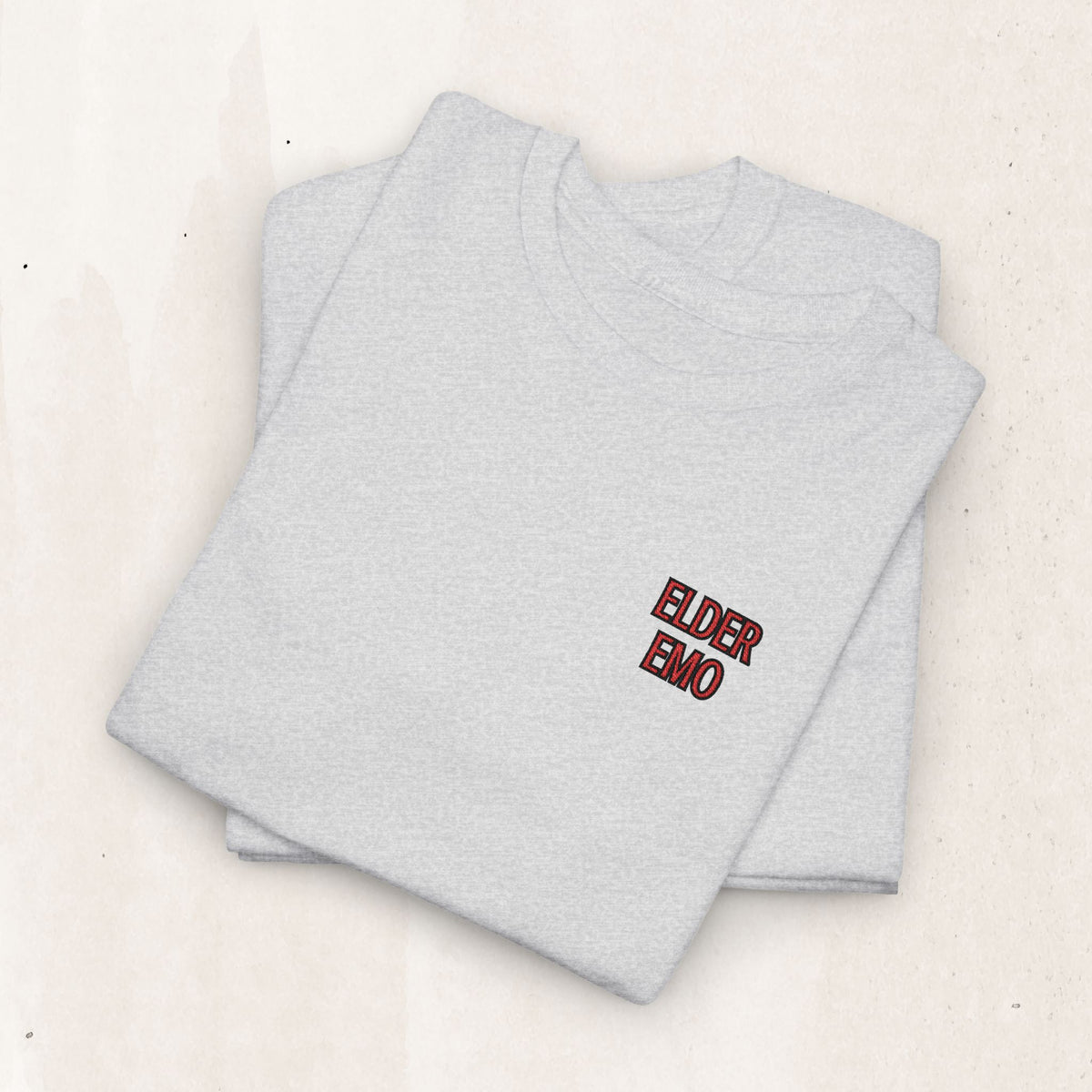 Elder Emo Embroidered Tee
