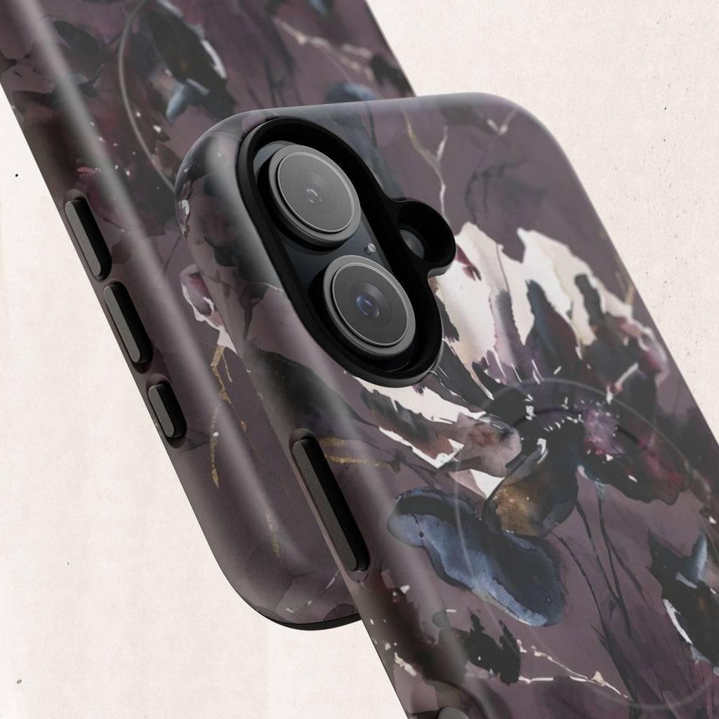 Floral Noir Magnetic Phone Case