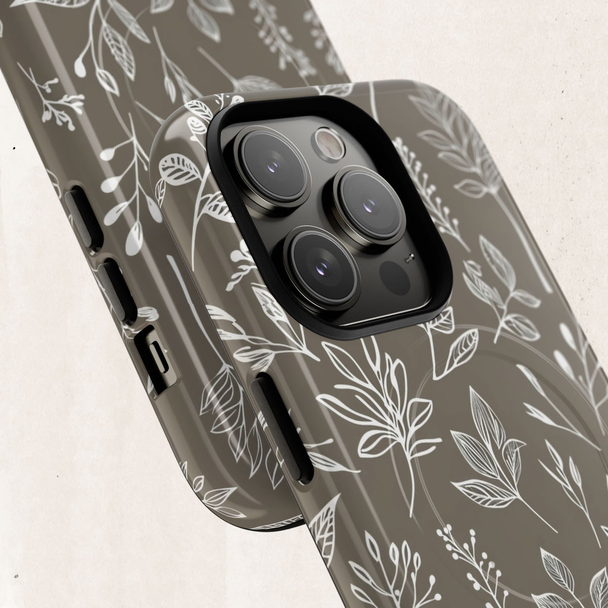 Botanical Leaf Tough Magnetic Phone Case