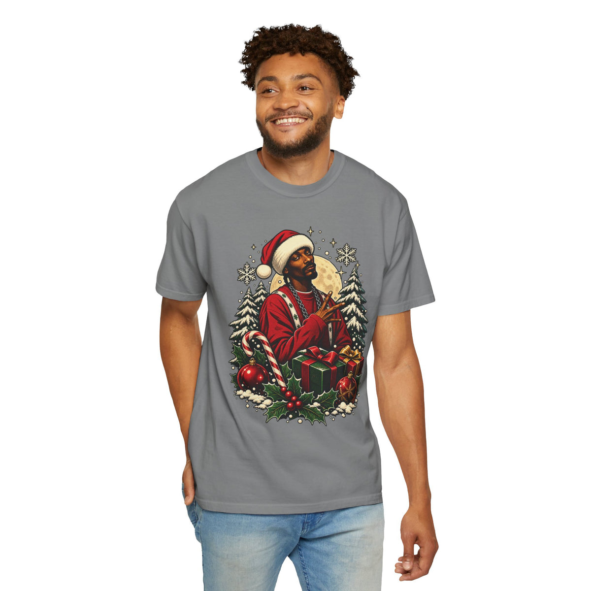 Snoop Graphic Christmas Tee