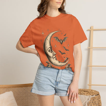 Crescent Moon & Bats Tee