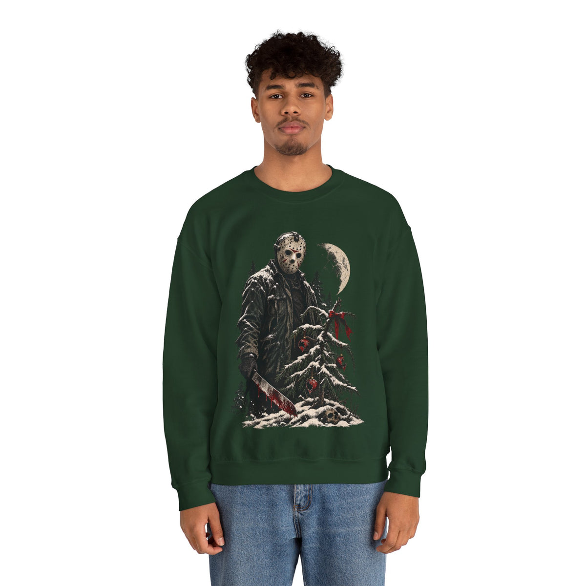 Jason Vorhees Christmas Crewneck Sweatshirt