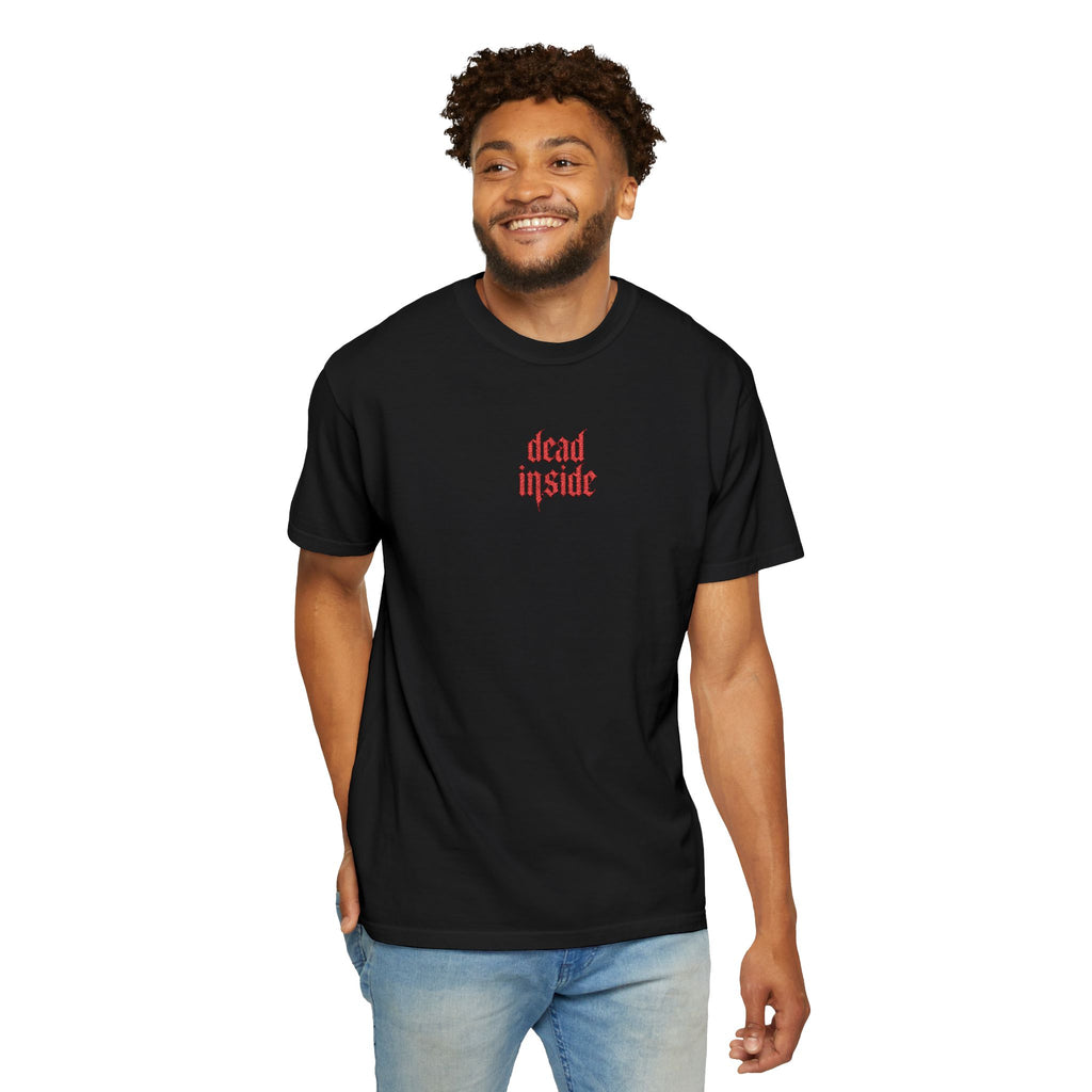 Embroidered "Dead Inside" Tee