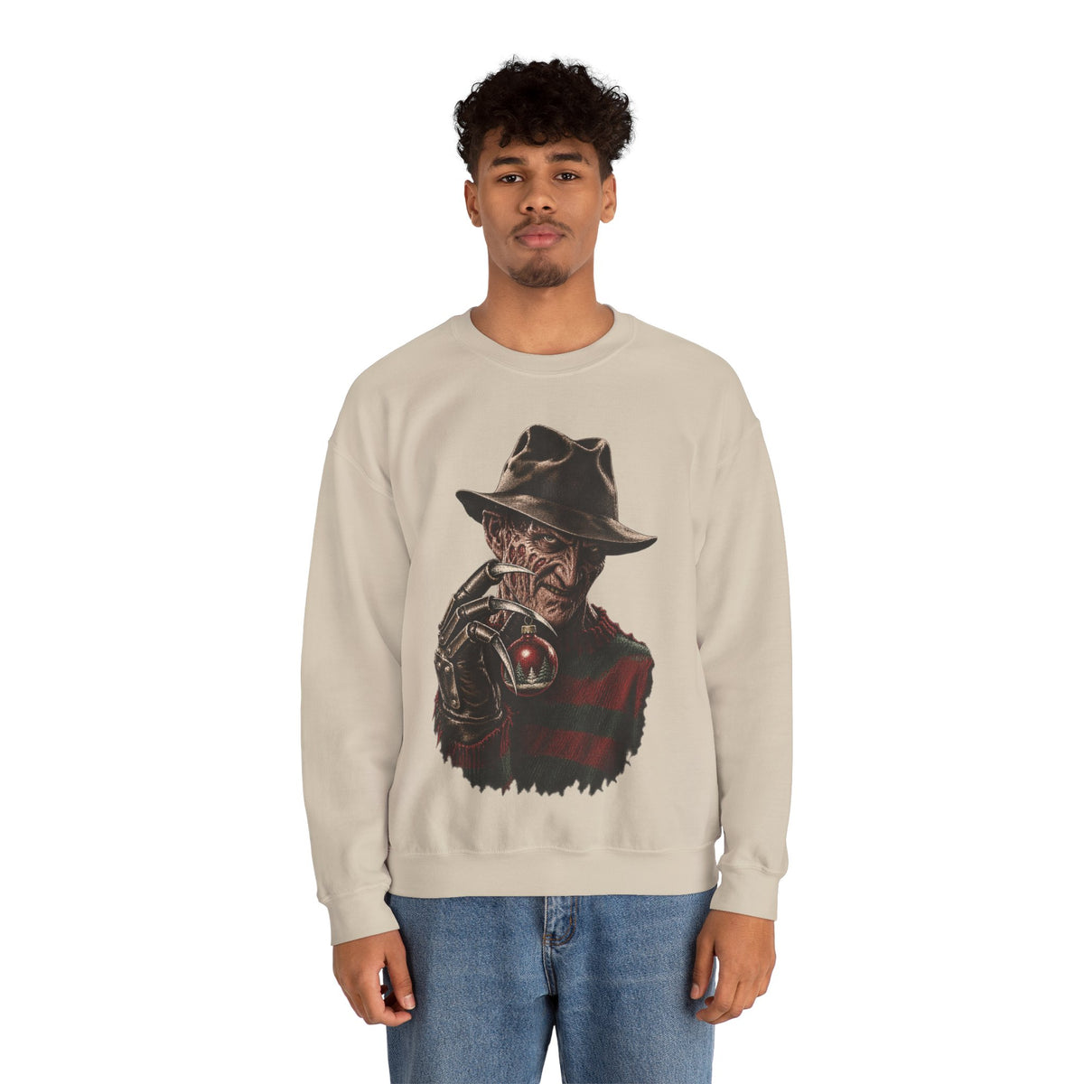 Freddy Krueger Christmas Crewneck Sweatshirt