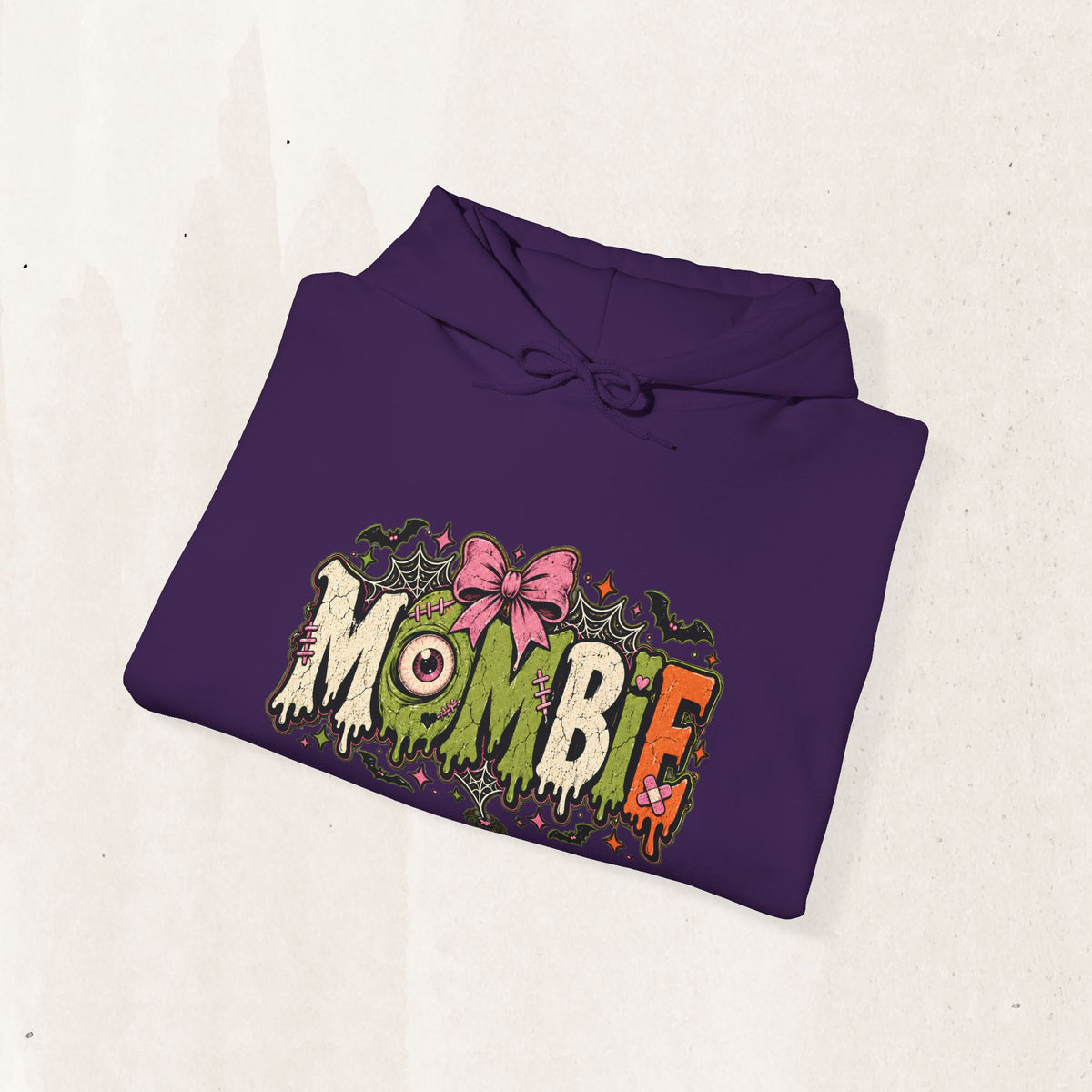 Mombie Halloween Pullover Hoodie