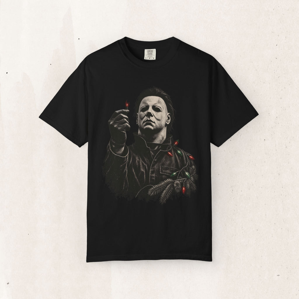 Michael Myers Christmas Lights tee