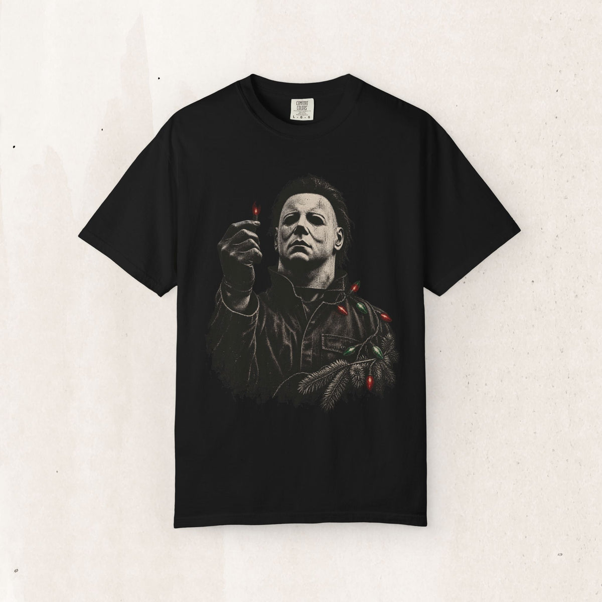 Michael Myers Christmas Lights tee