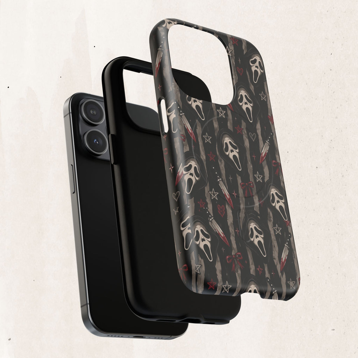 Ghostface Pattern iPhone Case