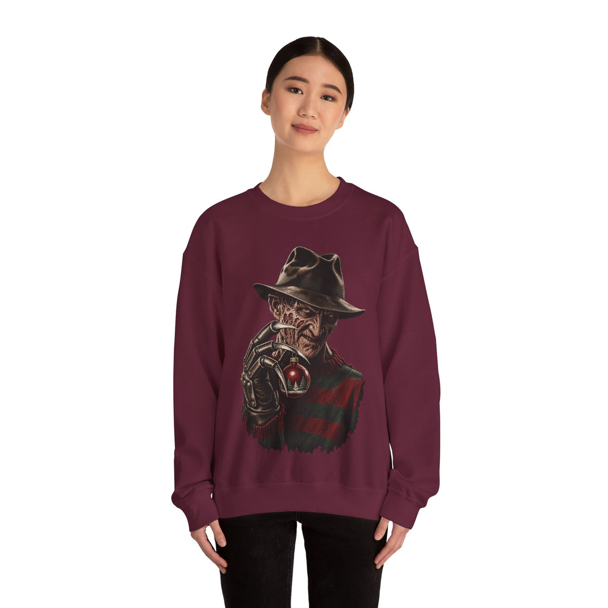 Freddy Krueger Christmas Crewneck Sweatshirt