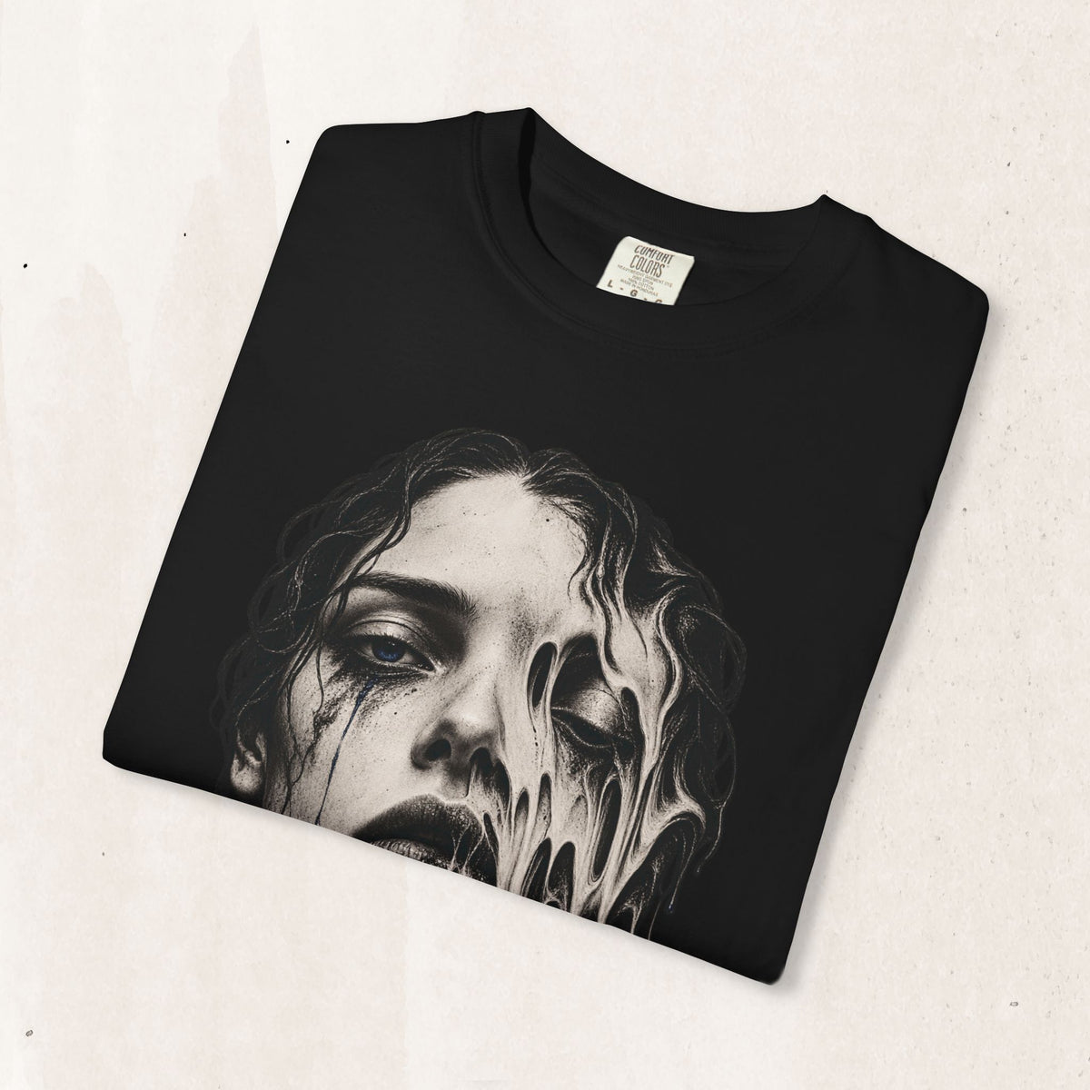 Melting Woman Portrait Tee