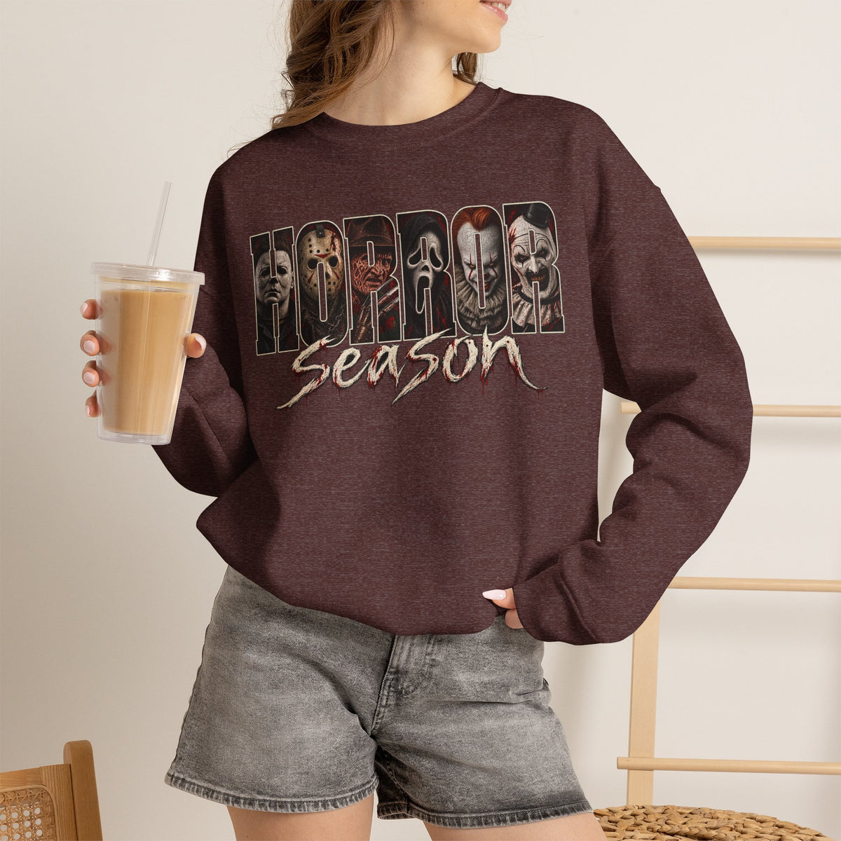 Horror Season Crewneck Sweatshirt