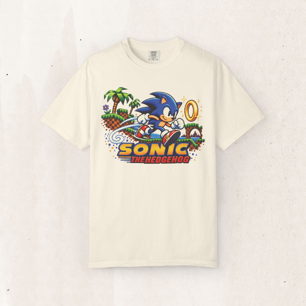 Sonic The Hedgehog Tee – Ivory