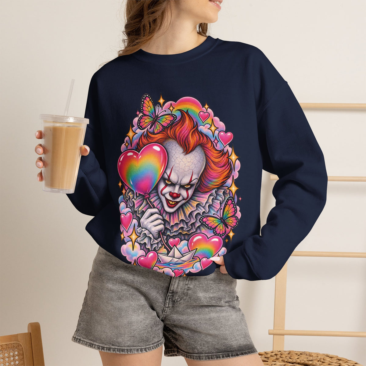 Pennywise Rainbow Crewneck Sweatshirt
