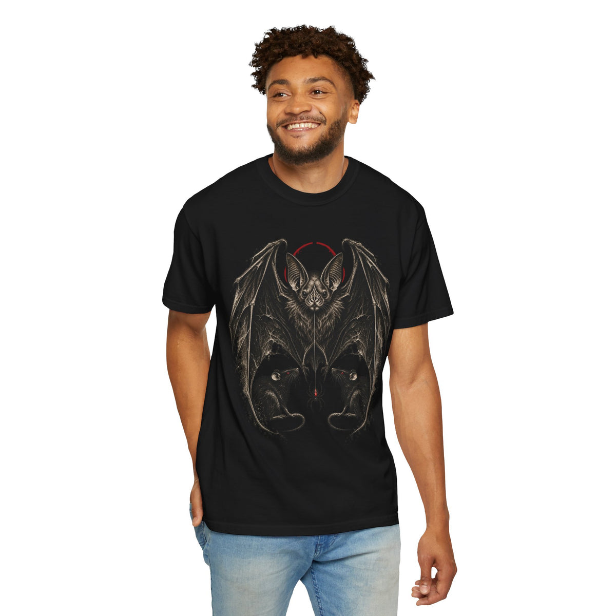 Gothic Bat Graphic Tee