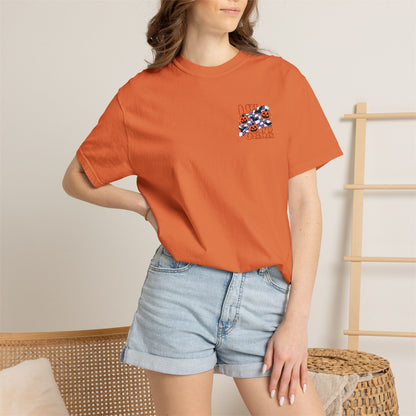 Embroidered Retro "October" Halloween Tee