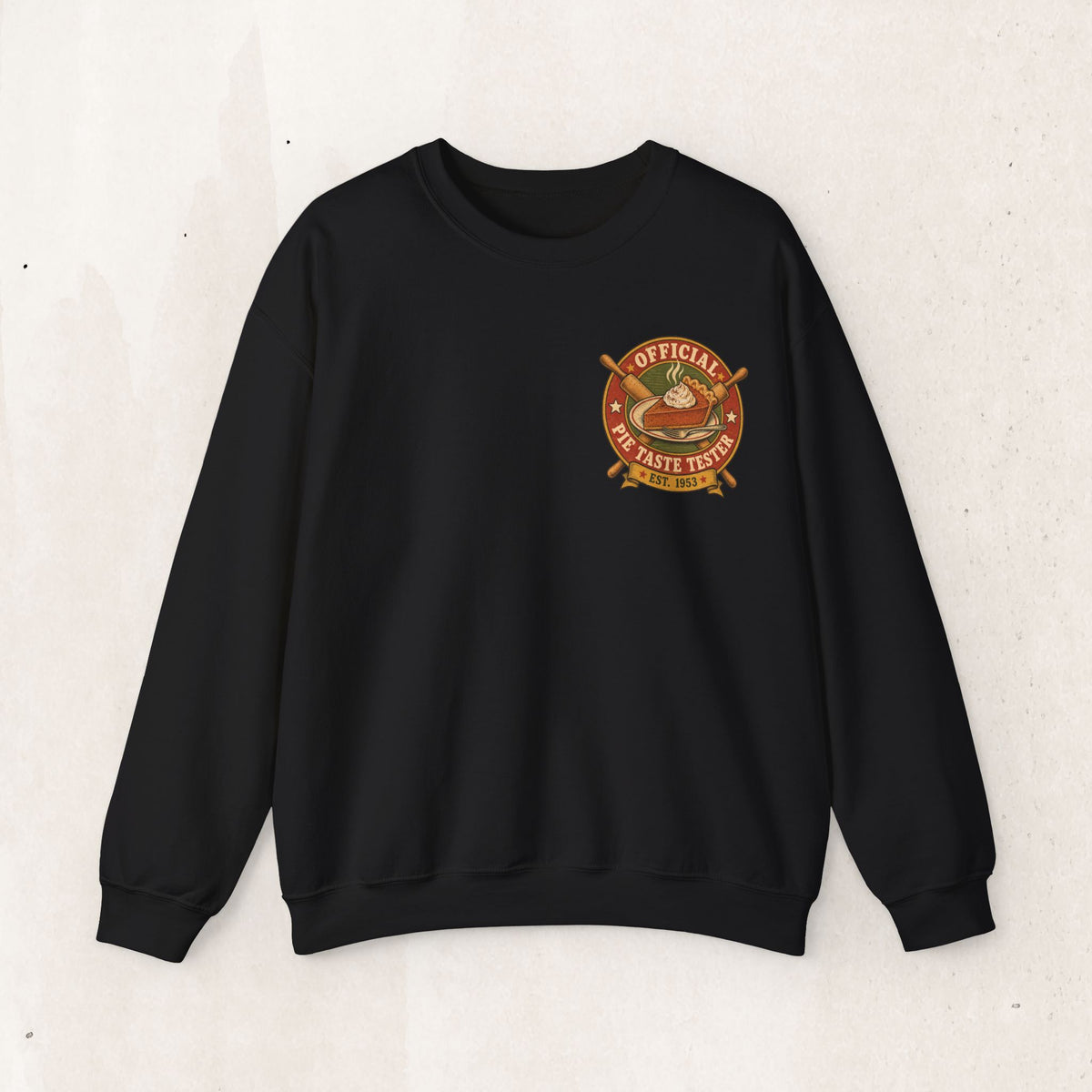 Official Taste Tester Sweatshirt, Funny Foodie Crewneck