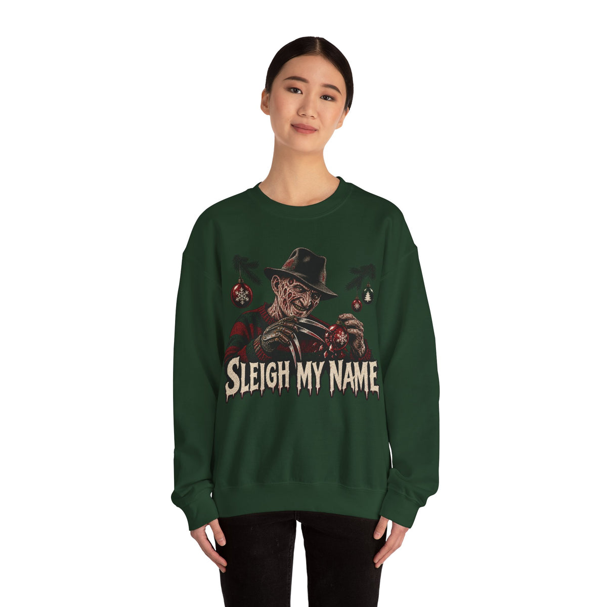 Freddy Krueger Christmas Crewneck Swearshirt
