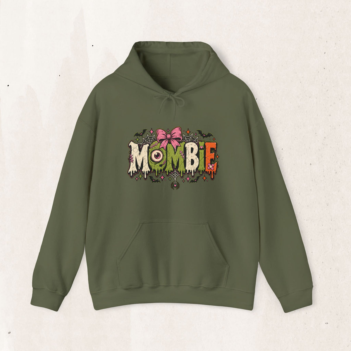 Mombie Halloween Pullover Hoodie