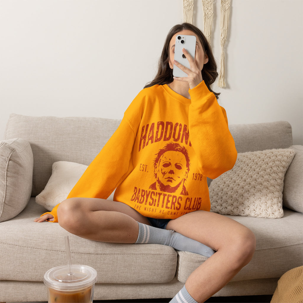 Haddonfield Babysitters Club CrewneckSweatshirt