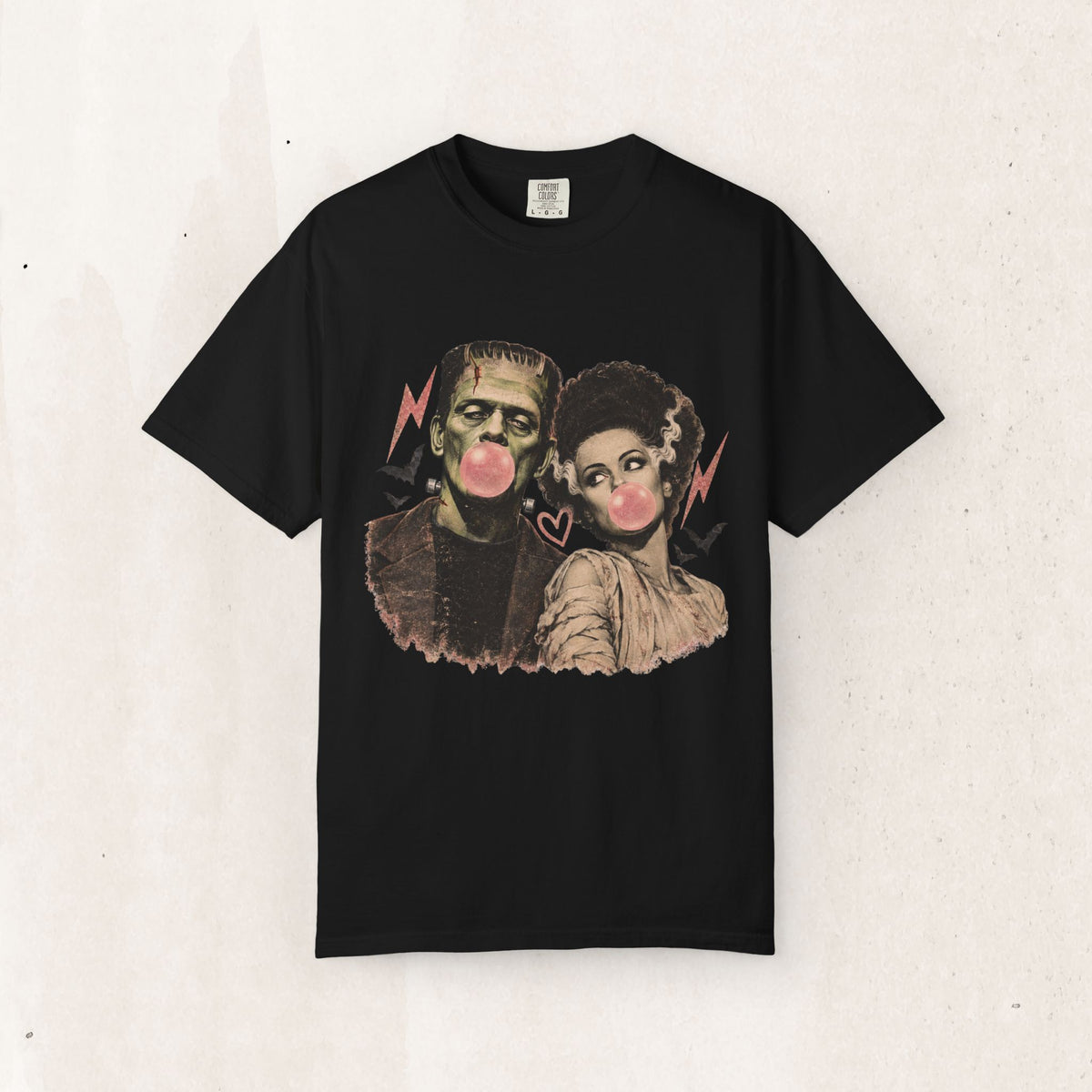 Frankenstein & Bride Bubblegum Vintage Tee