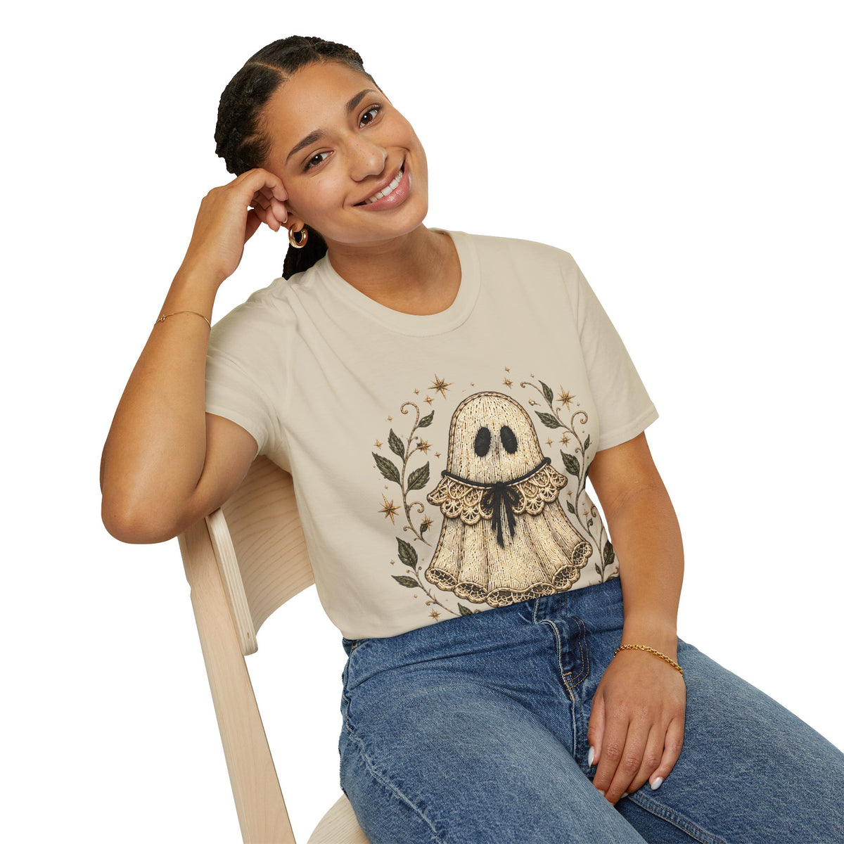Vintage Lace Ghost Tee