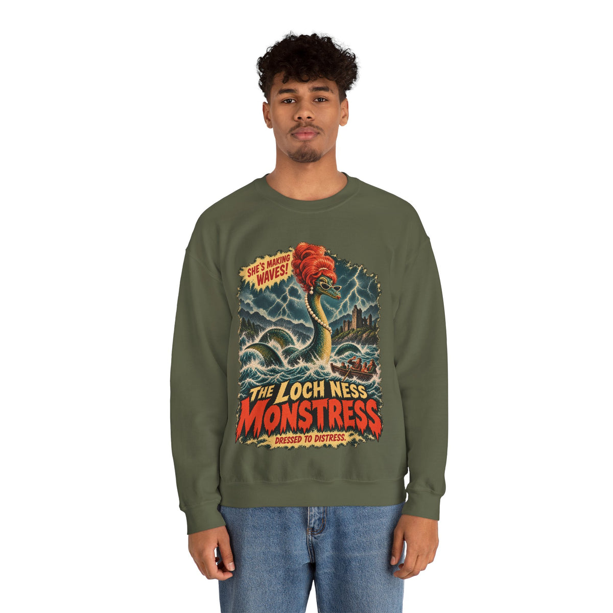 Loch Ness Monstress Sweatshirt