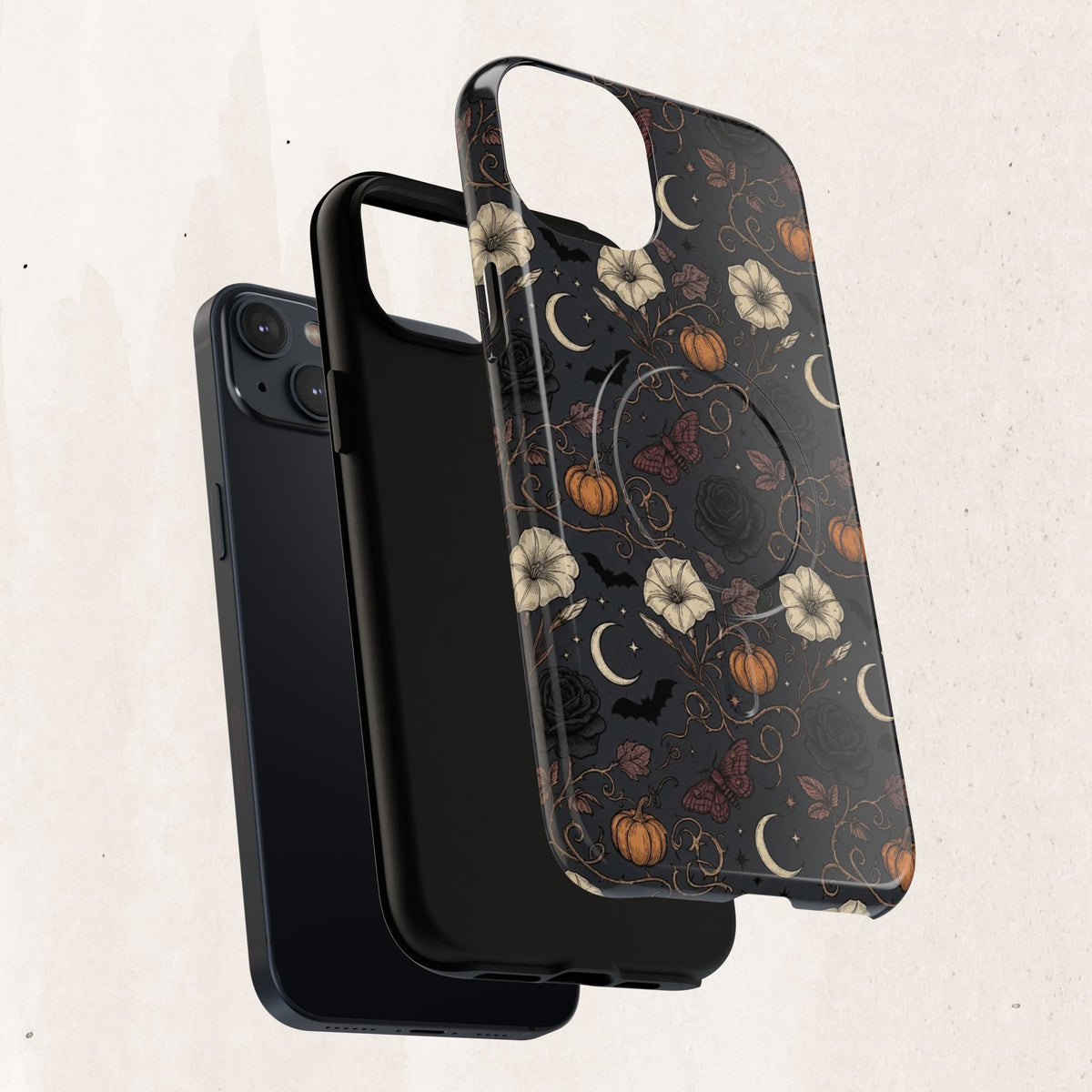 Halloween Floral Magnetic Phone Case