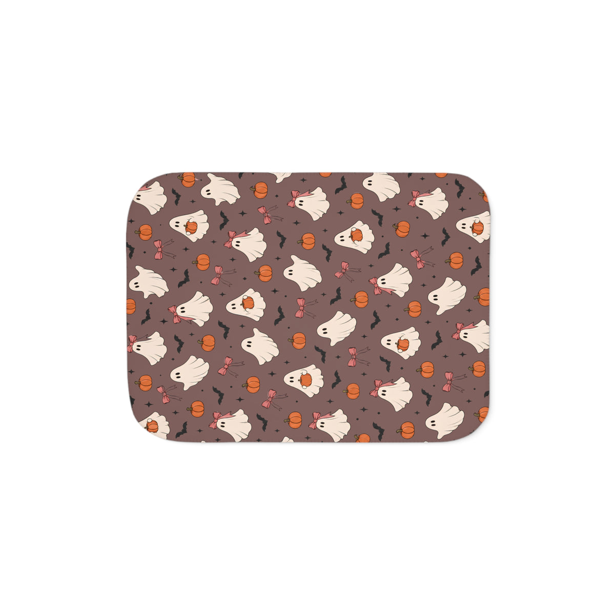 Autumn Ghosts Sherpa Blanket