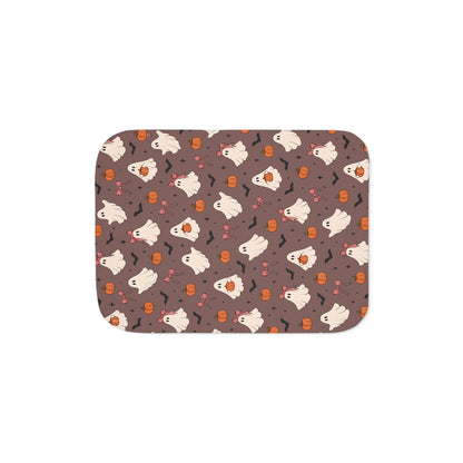 Autumn Ghosts Sherpa Blanket