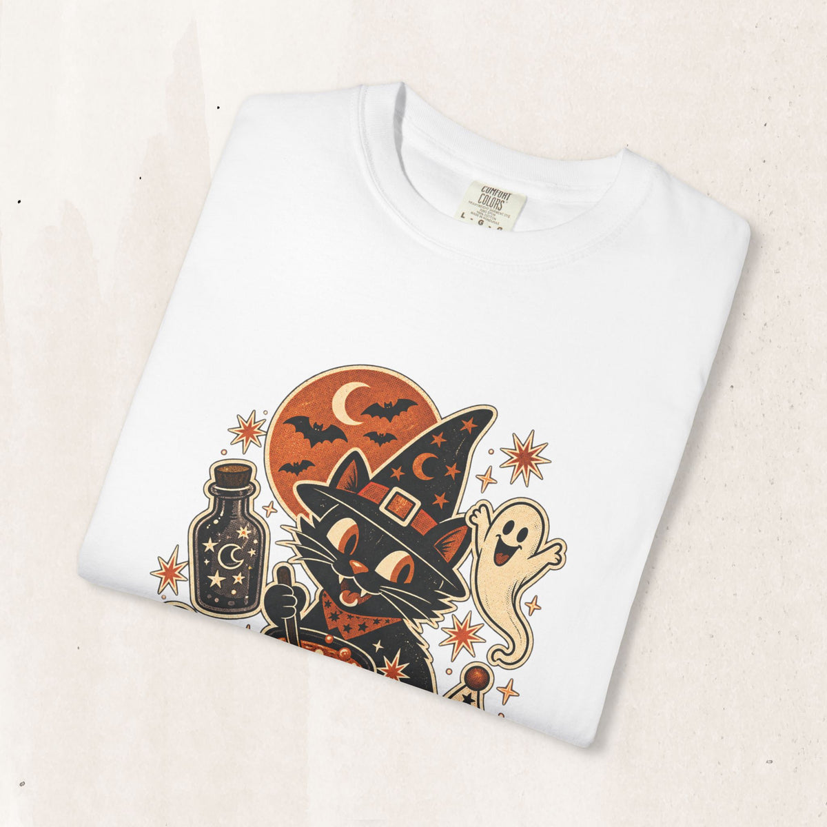 Halloween Cats & Pumpkins Tee