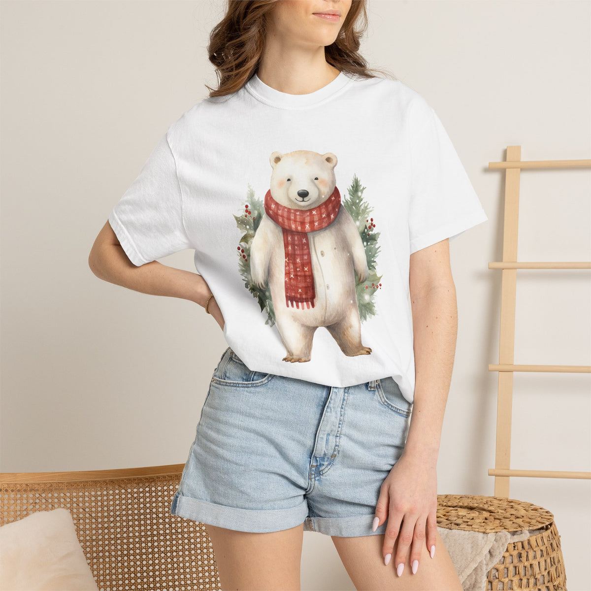 Polar Bear Christmas Tee