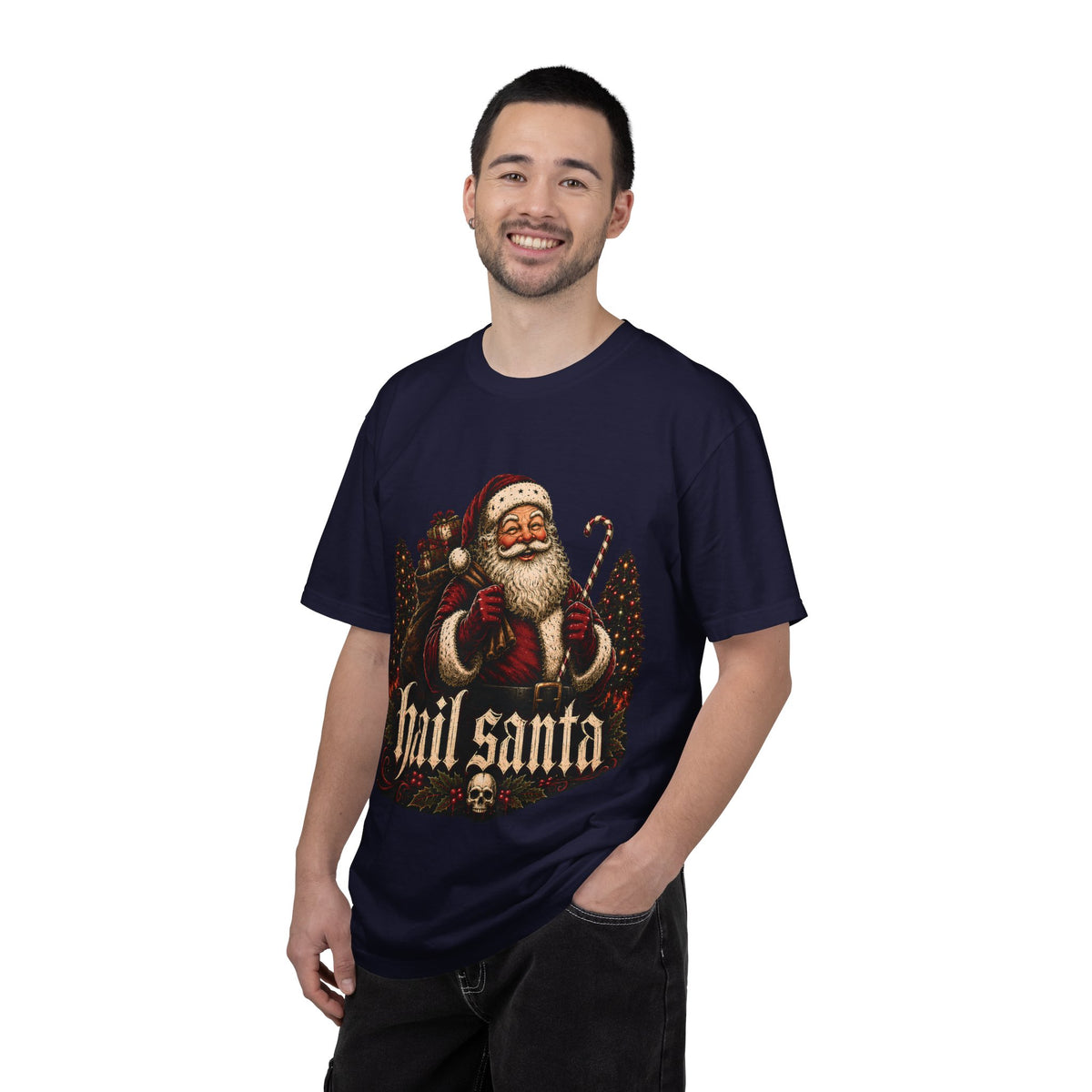 Hail Santa Vintage Graphic Tee