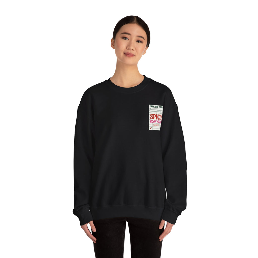 Spicy Book Club Crewneck Sweatshirt Printify