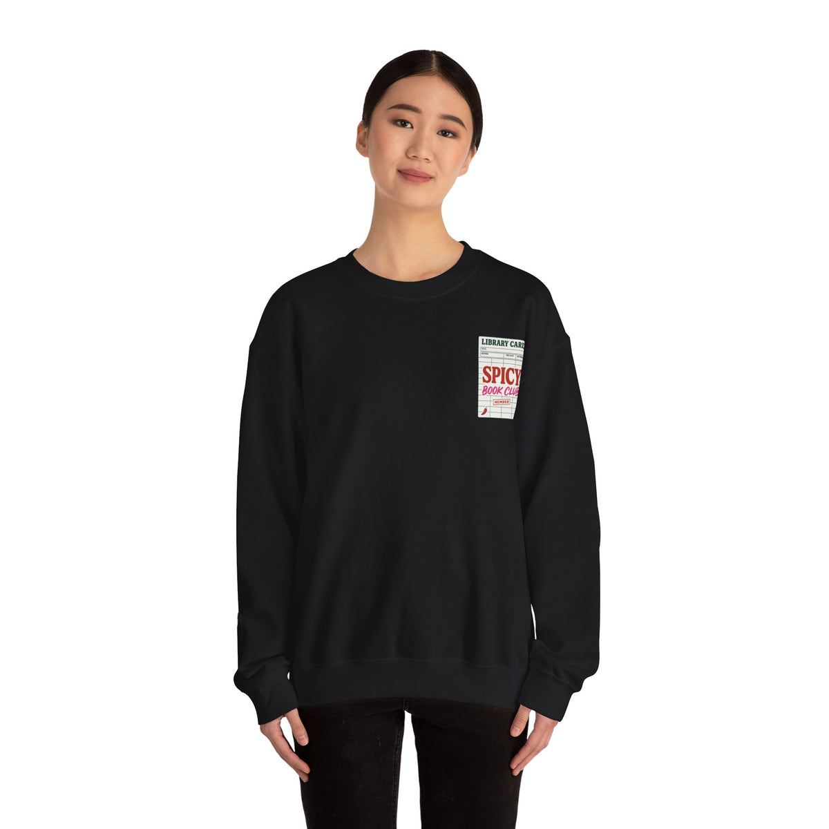 Spicy Book Club Crewneck Sweatshirt Printify