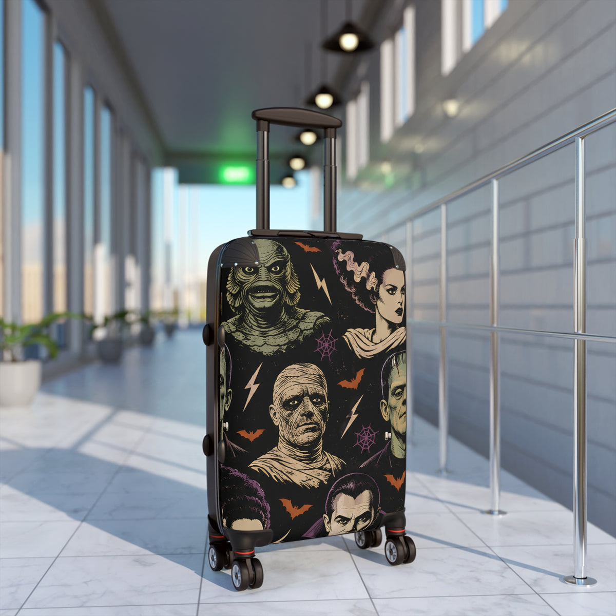 Universal Monsters Travel Luggage