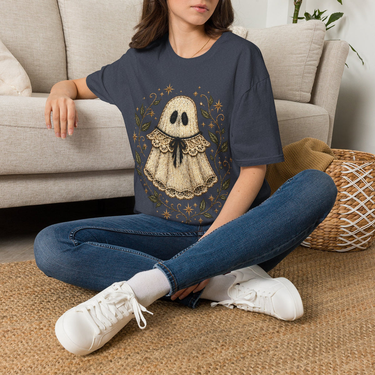 Vintage Lace Ghost Tee