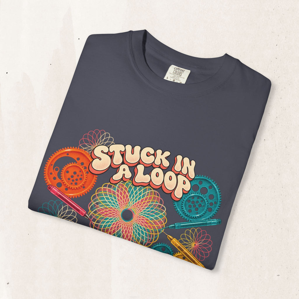 Retro Spirograph Graphic Tee