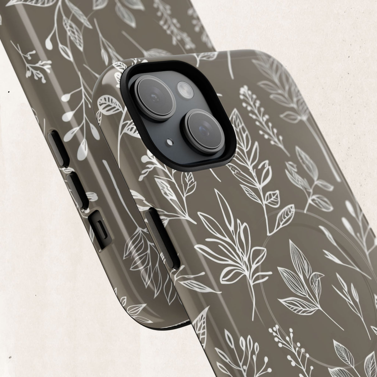 Botanical Leaf Tough Magnetic Phone Case