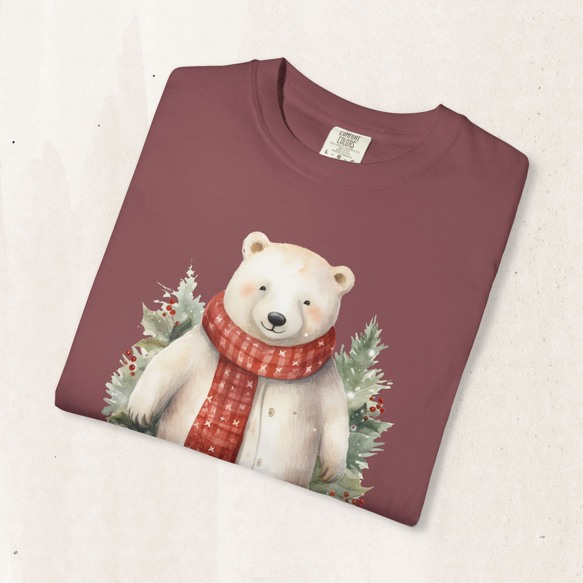 Polar Bear Christmas Tee