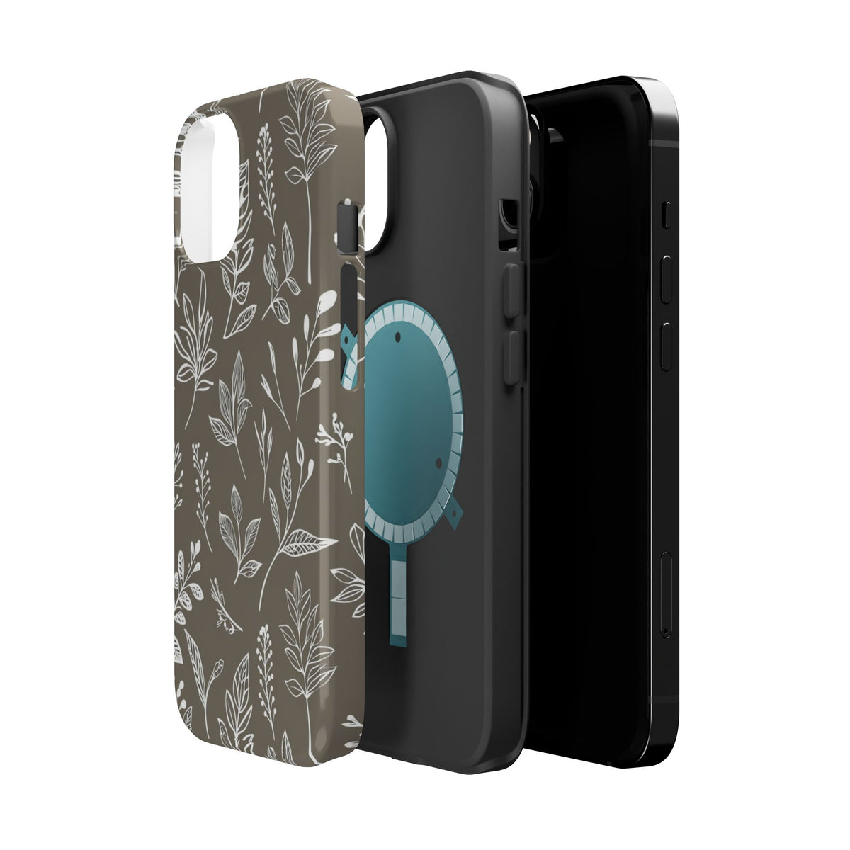 Botanical Leaf Magnetic Phone Case, alternate view