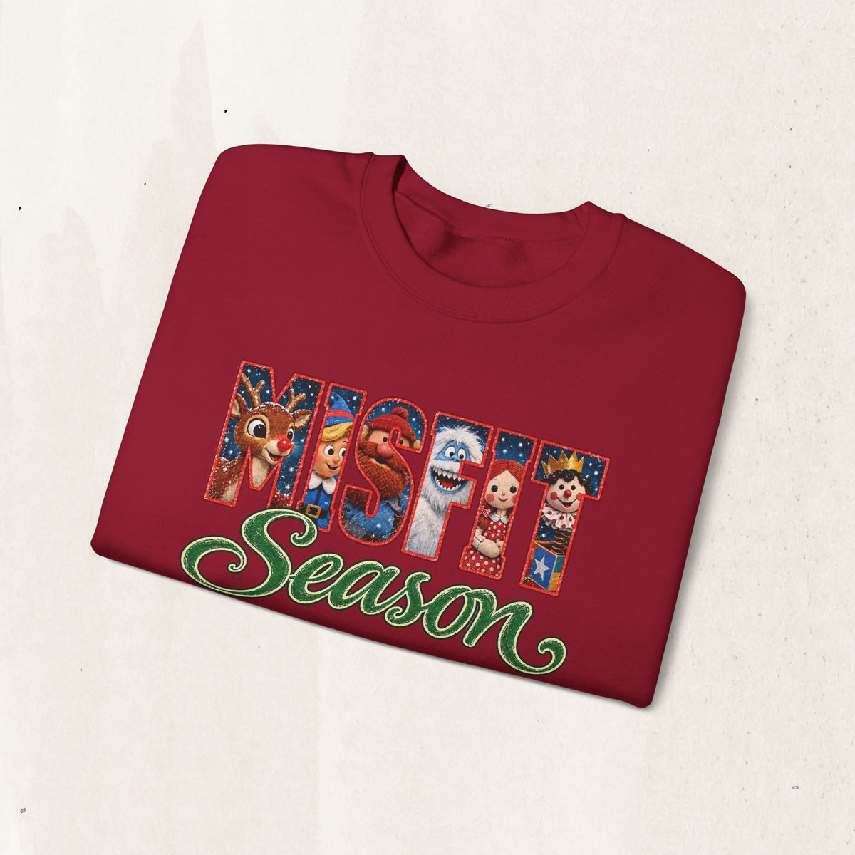 Rudolph "Misfit Season" Crewneck Sweatshirt